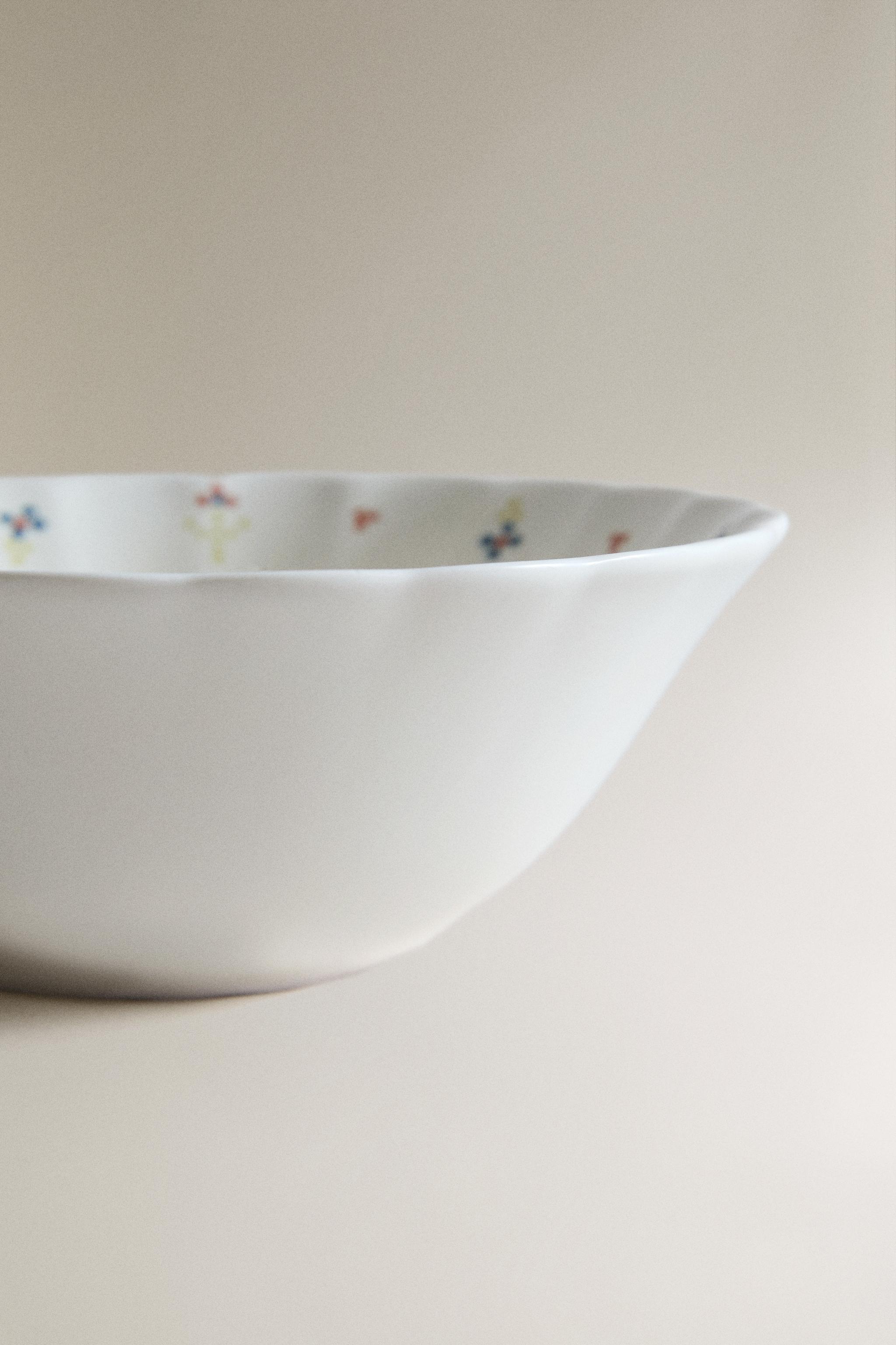 BOL ENFANT PORCELAINE LAPINS